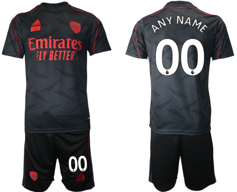 Men 2020-2021 Club Arsenal commemorative edition black customized Adidas Soccer Jersey